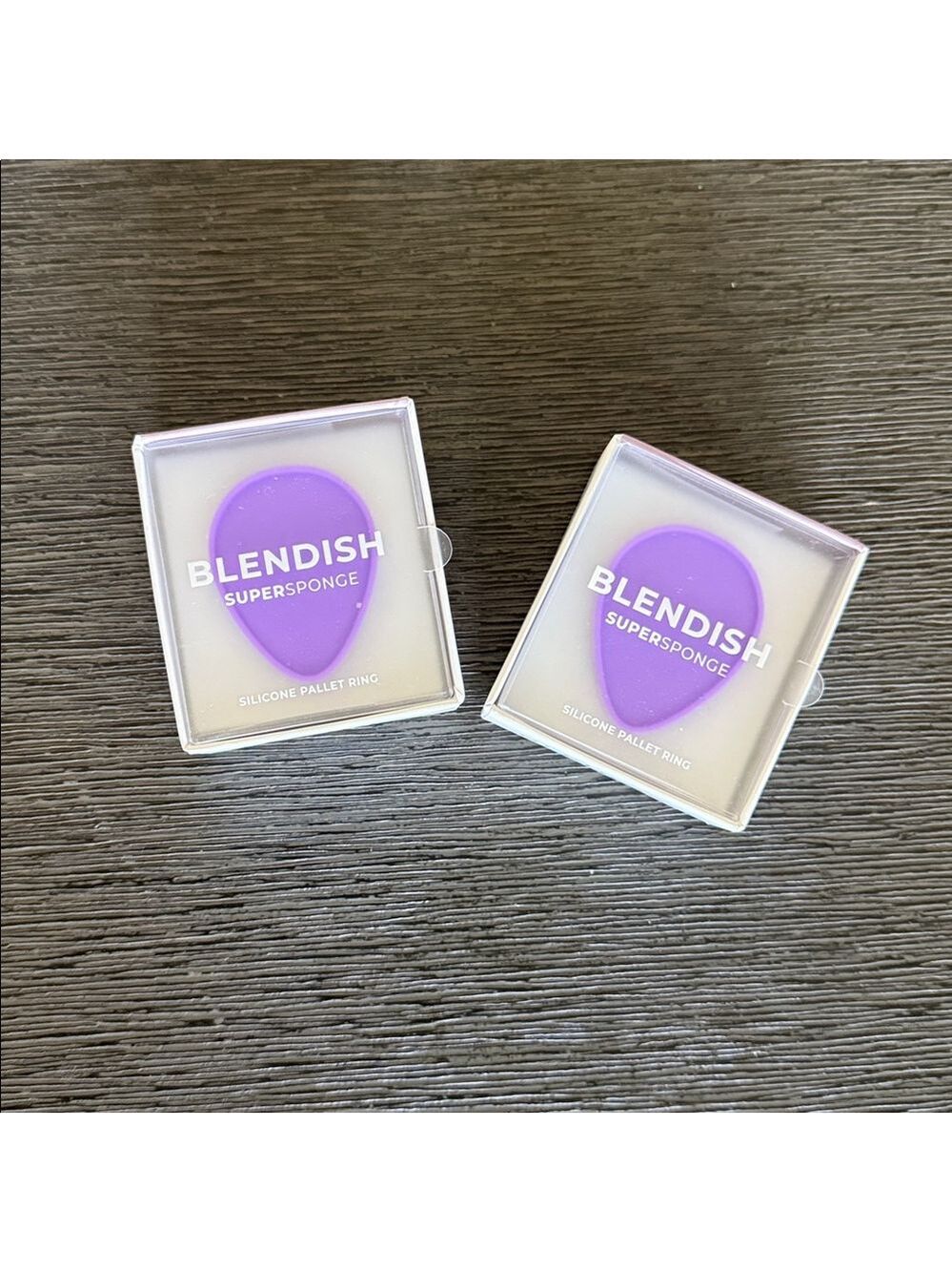 Set of 2 Blendish Super Sponge Silicone Blending Pallet Ring Dish